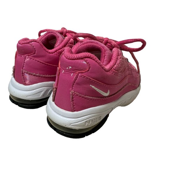 Nike Air Max 95 Baby Sneakers Toddler Girl 7C Desert Pink Black White Shoes - Picture 14 of 14